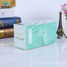 Custom Printing Design Luxury Foldable Tea Paper Packaging Box